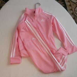 Adidas Pink Set with White Accents